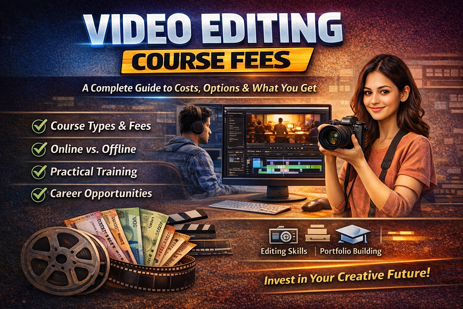 Video Editing Course Fees: Beginner to Advanced Guide